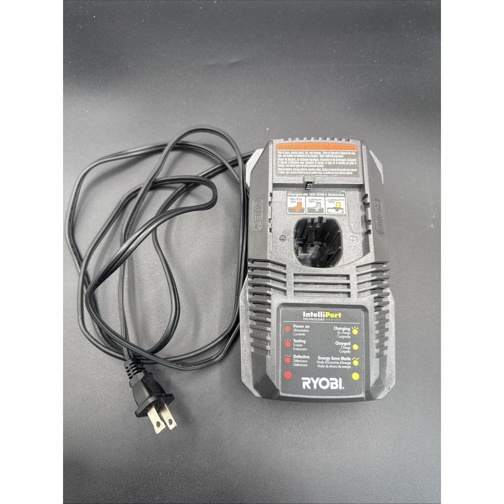 Ryobi P118 18V Lithium Ion Battery Charger IntelliPort 18 Volt OEM Works Great